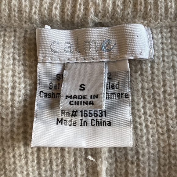 Johnny Was Calme Cashmere Ribbed Bermuda Knit Shorts Loungewear Size S - Picture 7 of 8